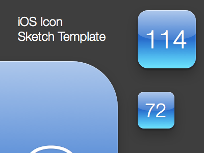 iOS Icon Sketch Template download free freebie icon ios ipad iphone ipod sketch template touch
