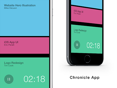 Chronicle App Interface