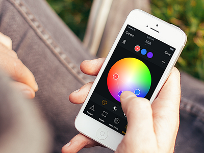 Color Picker Reimagined app color icons ios iphone picker swatch ui visual