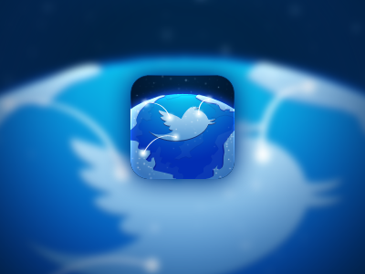 Twitter Client blue client dreams icon idea tweet twitter