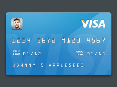 Credit Card appleseed card credit fun johnny s test visa