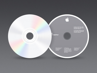 Freebie #3 apple cd disk download free freebie mac text