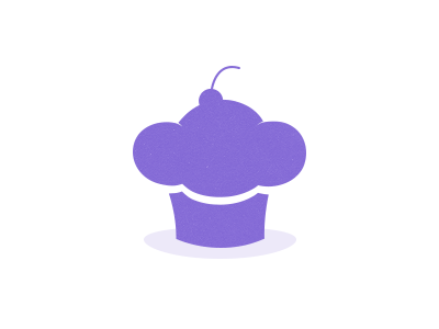 Simple Cupcake Logo cupcake logo nonprofit organization simple trademark