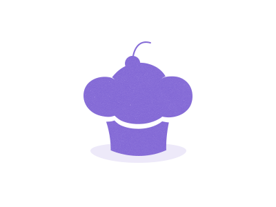 Simple Cupcake Logo