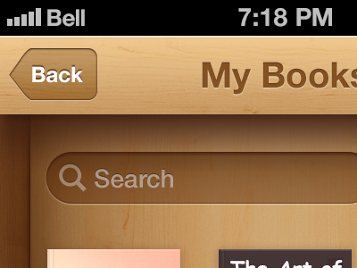 Bookshelf App Interface