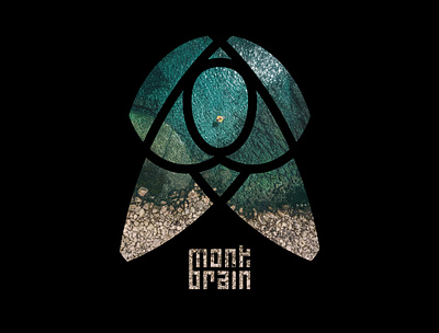 The Monk Brain 2 branding design icon illustration logo vector