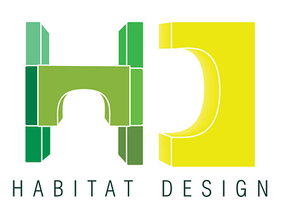 logo @habitat design branding graphic design illustration logo