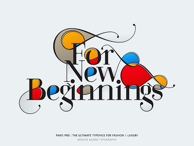 Arrived to NYC. Cheers for new beginnings! design fashion font font for fashion ligatures logotype moshik nadav nyc swashes typeface typographic poster typography