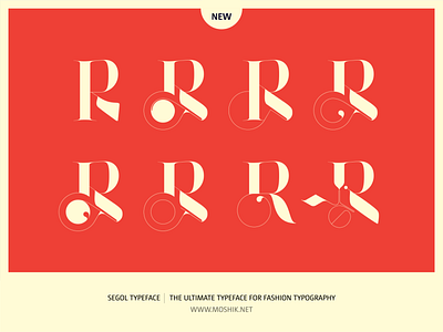 Segol Typeface Alternate R fashion typeface fonts logo