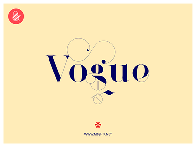 Vogue Typography - Made with Segol Typeface Fashion Fonts