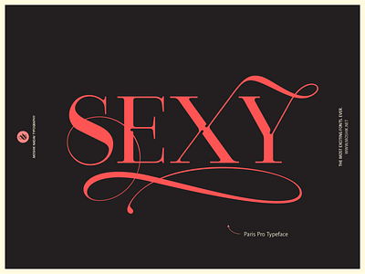 Sexy Typography by Moshik Nadav