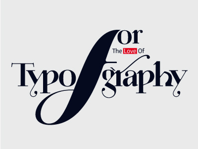 For The Love Of Typography - by Moshik Nadav Typography experimental typography font fonts love typography moshik moshik nadav paris typeface typeface typographer typography