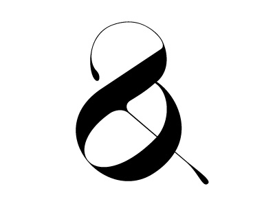 Playful Ampersand - Moshik Nadav Typography