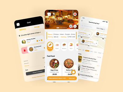 Restaurant app UX/UI redesign