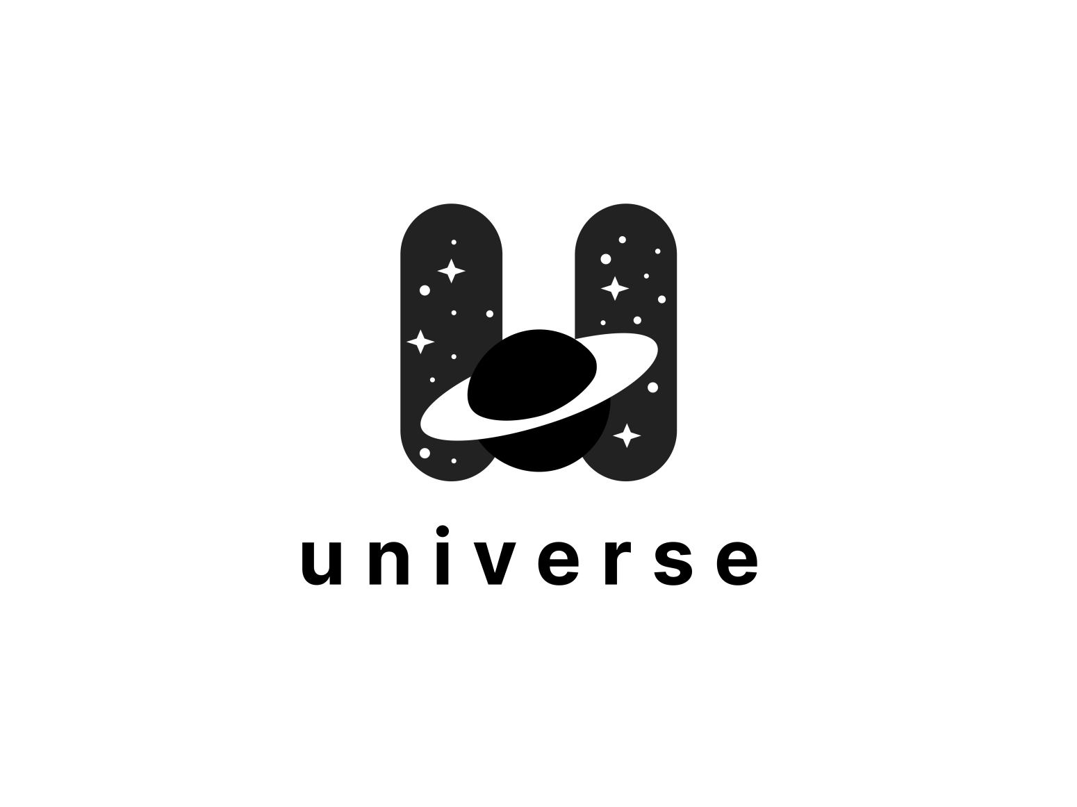 Universe Logo designs, themes, templates and downloadable graphic elements  on Dribbble