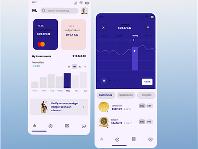 Crypto Investment Mobile App