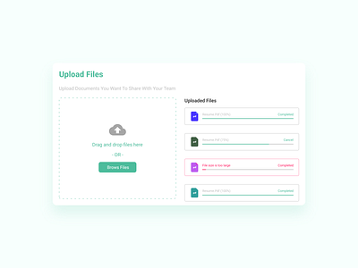 File Upload Concept