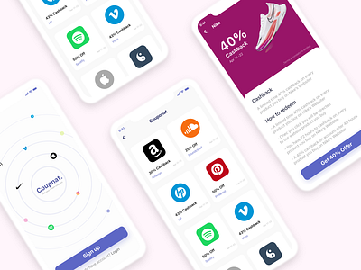 Offers App Concept app design ui ux