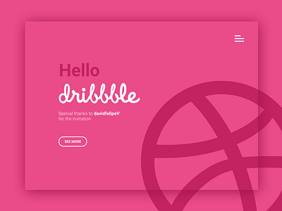 Hello Dribbble!