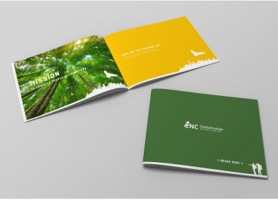 Branding - Chattahoochee Nature Center brand guide brand guidelines branding color design layout nature typography vector