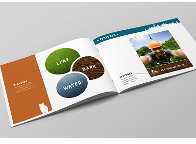 Branding - Chattahoochee Nature Center brand guide brand guidelines branding color design layout nature