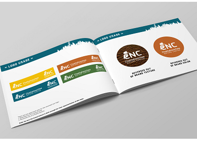 Branding - Chattahoochee Nature Center brand guide brand guidelines branding color design layout nature