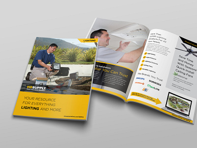 Layout/Design - HD Supply brand guide brand guidelines branding brochure color design layout publication