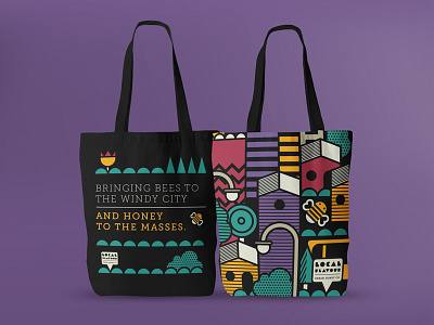 Local Flavour Tote Bags by Chloe Jackson for Unseen Studio® on Dribbble