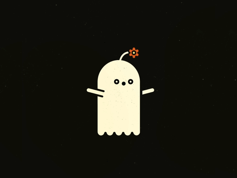 Bobbing Ghost animation dont die curious flowers ghost