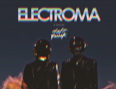 Daft Punk's Electroma | Movie Poster adobe chromatic graphic design los angeles movieposter nabilelderkin paris photoshop retro rgb vintage