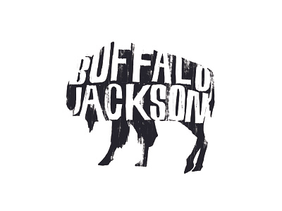 Buffalo illustration logo logo design t shirt typography