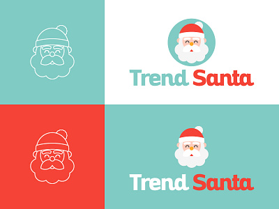 TrendSanta Logo concept