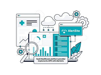 Web illustration using Alertsite