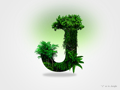 36 Days Of Type Letter "J" 36days 36daysoftype 36daysoftype j doubleexposure font nature typematters typography