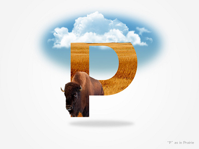 36 Days Of Type Letter "P" 36days 36daysoftype 36daysoftype p doubleexposure font nature typematters typography