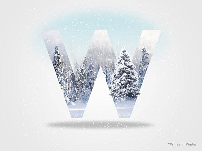 36 Days Of Type Letter "W"