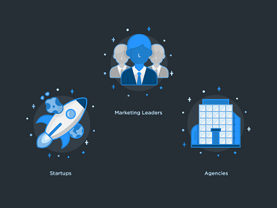 Website Icons No. 2 adobe illustrator blue building flat graphic design icon icon a day icon set leader rocket space vector art