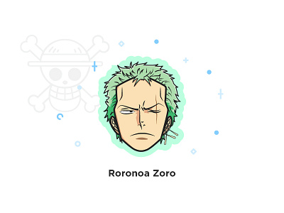 Santoryu - Roronoa Zoro - One Piece by Indra Pramana on Dribbble