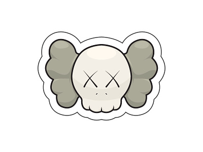 Kaws Stickers - Color 1 by Boris Garic🎨 on Dribbble