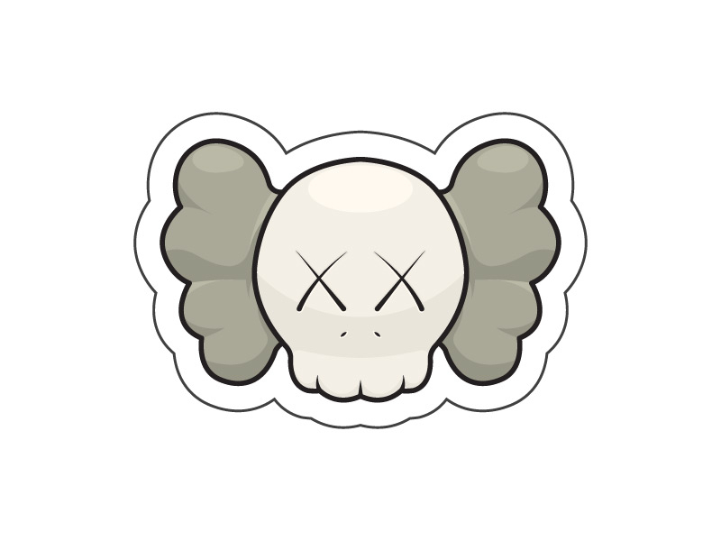 Kaws Stickers - Color 1 by Boris Garic🎨 on Dribbble