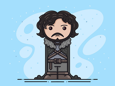 Jon Snow Illustration