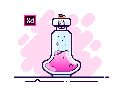 12 Potion Bottle - Adobe XD