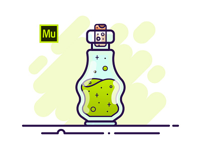 14 Potion Bottle - Adobe Muse