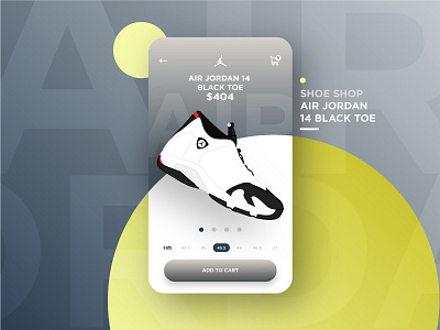 Air Jordan 14 - Black Toe