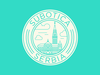 Weekly Warm Up Sticker - Subotica adobe illustrator art challenge design flat icon illustration line art sticker vector weekly warm up