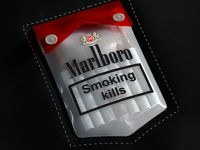 Marlboro Pocket 3d art 3dartist branding c4d cgi cinema 4d cloth concept concept art design flat illustration logo marvelous designer octanerender shading typography vector zbrush