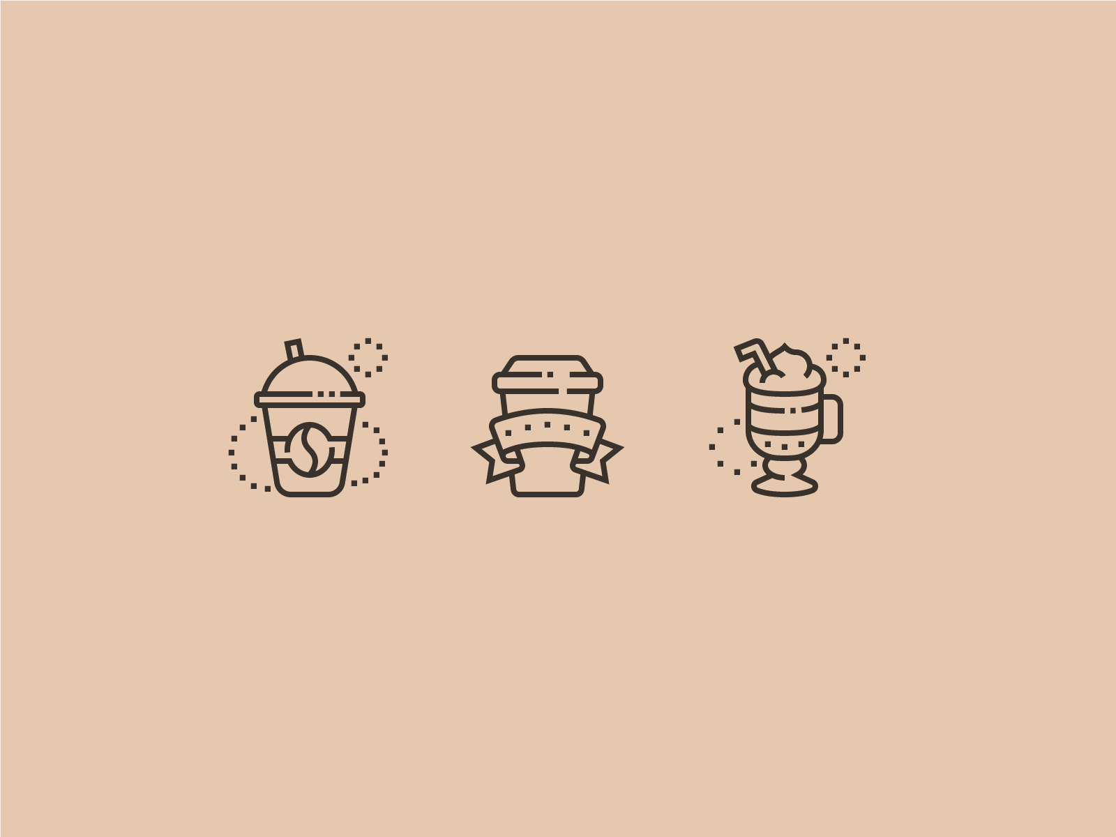My best coffee icons by koloicons on Dribbble