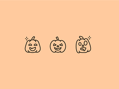 Halloween pumpkins icon autumn design fun graphic halloween holiday holidays icon icons october perfect pixel pumpkin vector