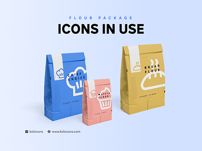 Package design icon bag bread cooking design icon icons muffin package package design perfect pixel