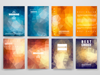 Abstract Brochures abstract background broshure business design flyer template vector